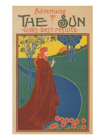 The Sun, Published In New York by Louis John Rhead Pricing Limited Edition Print image