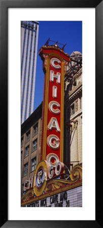 Movie Theater, Chicago Theatre, Chicago, Illinois, Usa by Panoramic Images Pricing Limited Edition Print image