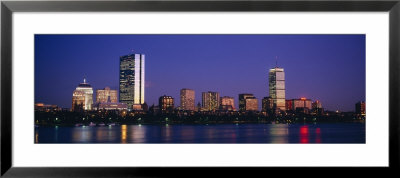 Buildings Along Charles River, Boston, Massachusetts, Usa by Panoramic Images Pricing Limited Edition Print image
