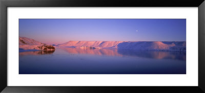 Frozen Lake On A Landscape, Kleifarvatn, Iceland by Panoramic Images Pricing Limited Edition Print image