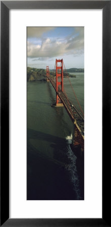 Aerial View Of Golden Gate Bridge, San Francisco, California, Usa by Panoramic Images Pricing Limited Edition Print image