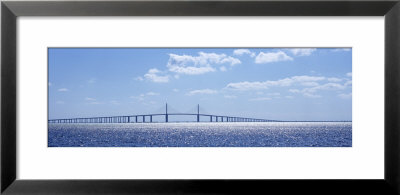 Sunshine Skyway Bridge, Tampa Bay, Florida, Usa by Panoramic Images Pricing Limited Edition Print image