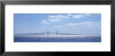 Sunshine Skyway Bridge, Tampa Bay, Florida, Usa by Panoramic Images Pricing Limited Edition Print image