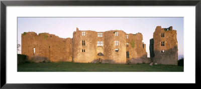 Lawn In Front Of A Landscape, Roscommon Castle, Roscommon County, Republic Of Ireland by Panoramic Images Pricing Limited Edition Print image