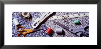 Sewing Items On A Mat by Panoramic Images Pricing Limited Edition Print image