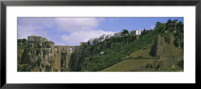 Tajo Bridge, Rio Guadalevin Gorge, Serrania De Ronda, Andalusia, Spain by Panoramic Images Pricing Limited Edition Print image