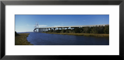 Bridge Over A River, Sidney Lanier Bridge, Golden Isles, Georgia, Usa by Panoramic Images Pricing Limited Edition Print image