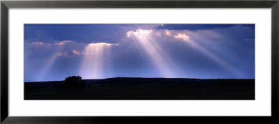 Sun Shining Through Clouds by Panoramic Images Pricing Limited Edition Print image