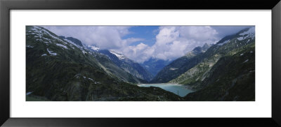 Lake Surrounded By Mountains, Grimsel Pass, Switzerland by Panoramic Images Pricing Limited Edition Print image