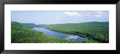 Lake Of The Clouds, Porcupine Mountains Wilderness State Park, Michigan, Usa by Panoramic Images Pricing Limited Edition Print image