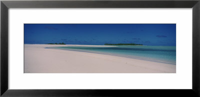 Clouds Over A Beach, Aitutaki, Cook Islands by Panoramic Images Pricing Limited Edition Print image