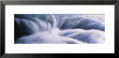 Heavy Flowing Water, Athabasca Falls, Jasper National Park, Alberta, Canada by Panoramic Images Pricing Limited Edition Print image