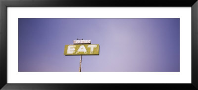 Old Sign Board, Highway 395, California, Usa by Panoramic Images Pricing Limited Edition Print image