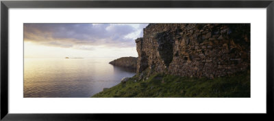 Castle At The Waterfront, Duntulm Castle, Isle Of Skye, Scotland by Panoramic Images Pricing Limited Edition Print image