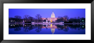 Christmas, Us Capitol, Washington Dc, District Of Columbia, Usa by Panoramic Images Pricing Limited Edition Print image