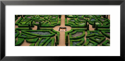Villandry Chateau Gardens, Loire Valley, Indre-Et-Loire, Villandry, France by Panoramic Images Pricing Limited Edition Print image
