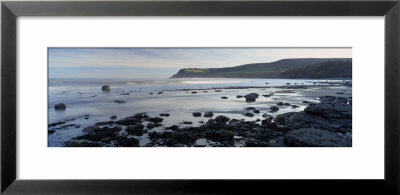 Rocks On The Beach, Robin Hood's Bay, North Yorkshire, England, United Kingdom by Panoramic Images Pricing Limited Edition Print image