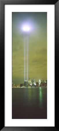 Evening, Towers Of Light, Lower Manhattan, New York City, New York State, Usa by Panoramic Images Pricing Limited Edition Print image