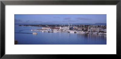 High Angle View Of Buildings On The Waterfront, Oslo, Norway by Panoramic Images Pricing Limited Edition Print image