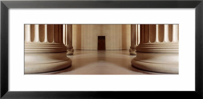 Interior, Columns, Door by Panoramic Images Pricing Limited Edition Print image