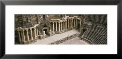 High Angle View Of The Roman Amphitheater, Bosra, Syria by Panoramic Images Pricing Limited Edition Print image