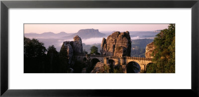 Bastei, Saxonian Switzerland National Park, Germany by Panoramic Images Pricing Limited Edition Print image