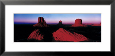Sunset At Monument Valley Tribal Park, Utah, Usa by Panoramic Images Pricing Limited Edition Print image