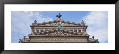 Old Opera, Frankfurt, Germany by Panoramic Images Pricing Limited Edition Print image