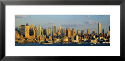 Hudson River, City Skyline, New York City, New York State, Usa by Panoramic Images Pricing Limited Edition Print image