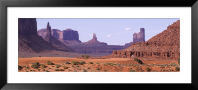 View To Northwest From 1St Marker In The Valley, Monument Valley, Arizona, Usa by Panoramic Images Pricing Limited Edition Print image