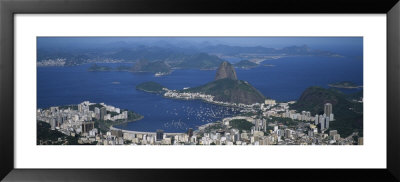 Aerial View Of A City, Rio De Janeiro, Brazil by Panoramic Images Pricing Limited Edition Print image