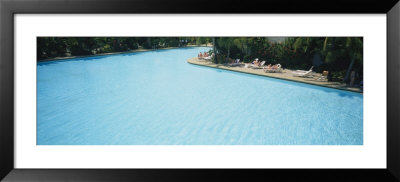High Angle View Of A Swimming Pool, Biltmore Hotel, Coral Gables, Florida, Usa by Panoramic Images Pricing Limited Edition Print image