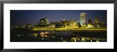 Buildings Lit Up At Dusk, Memphis, Tennessee, Usa by Panoramic Images Pricing Limited Edition Print image