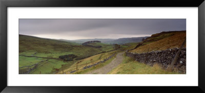 A Path On A Landscape, Ribblesdale, Yorkshire Dales, Yorkshire, England, United Kingdom by Panoramic Images Pricing Limited Edition Print image