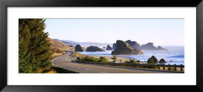 Highway, Hunters Cove, Oregon, Usa by Panoramic Images Pricing Limited Edition Print image