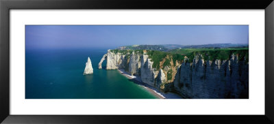 Etretat, Normandy, France by Panoramic Images Pricing Limited Edition Print image