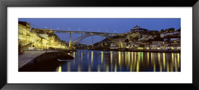Night, Luis I Bridge, Porto, Portugal by Panoramic Images Pricing Limited Edition Print image