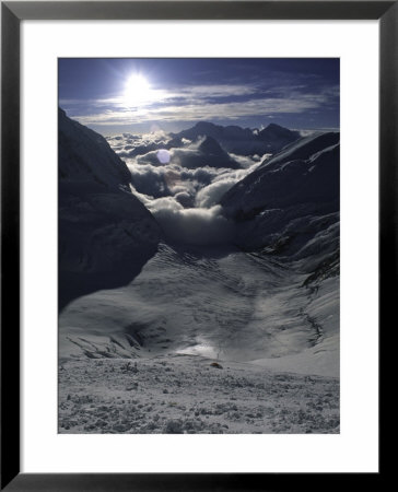 Western Comb From South Col Of Everest by Michael Brown Pricing Limited Edition Print image
