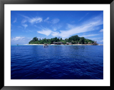 Island From Sea, Pulau Sipadan, Sabah, Malaysia by Michael Aw Pricing Limited Edition Print image