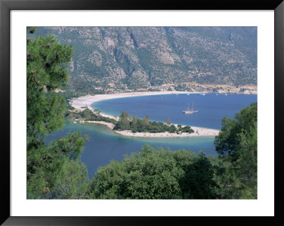 Bay Of Oludeniz (Olu Deniz), Fethiye, Lycia, Anatolia, Turkey by Bruno Morandi Pricing Limited Edition Print image