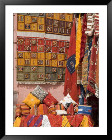 Carpets, Place De Criee, Souks, Marrakech, Morocco, North Africa, Africa by Ethel Davies Pricing Limited Edition Print image