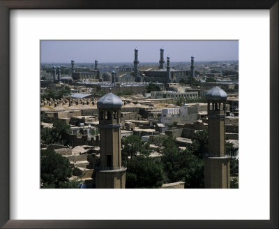 View From The Citadel With The Friday Mosque In The Background, Herat, Afghanistan by Jane Sweeney Pricing Limited Edition Print image