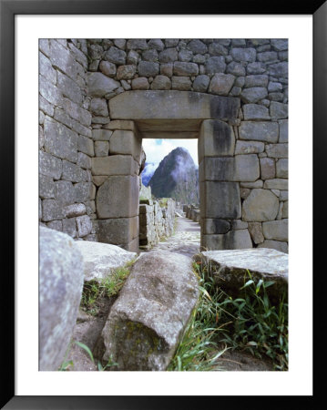 Inca Ruins, Machu Picchu, Unesco World Heritage Site, Peru, South America by Oliviero Olivieri Pricing Limited Edition Print image