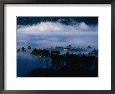 Low Cloud Surrounding House Within Forest, Sagada, Mountain, Philippines, Ilocos by Richard I'anson Pricing Limited Edition Print image