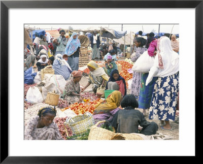 Weekly Market In Bati, The Largest Outside Addis Ababa, Northern Highlands, Ethiopia, Africa by Tony Waltham Pricing Limited Edition Print image