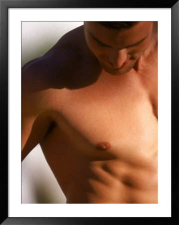Portrait Of A Man's Torso by Lonnie Duka Pricing Limited Edition Print image