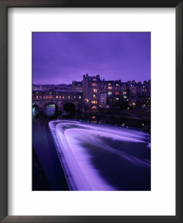 Pulteney Over The Avon River, Bath, Bath & North-East Somerset, England by Jan Stromme Pricing Limited Edition Print image