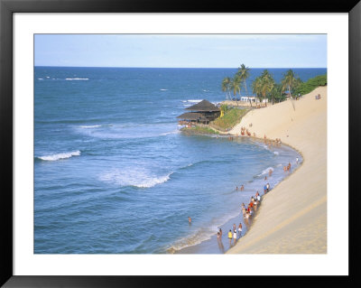 Beach, Sand Dunes And Bar 21, Genipabu, Natal, Rio Grande Do Norte State, Brazil, South America by Sergio Pitamitz Pricing Limited Edition Print image