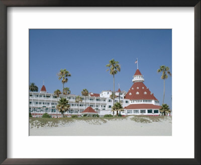 San Diego's Most Famous Building, Hotel Del Coronado Dating From 1888, San Diego, Usa by Fraser Hall Pricing Limited Edition Print image