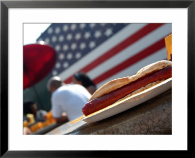 Hot Dogs At Nathan's, Coney Island, New York City, New York by Dan Herrick Pricing Limited Edition Print image